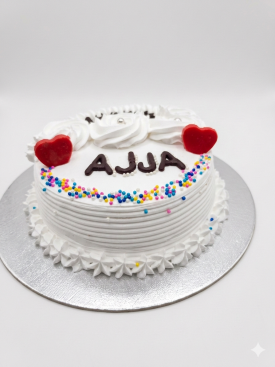 Classic Cream Celebration Cake