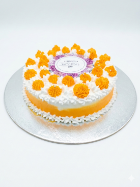 Women’s Day Special Cream Cake