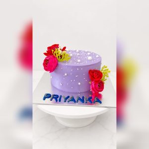 Floral designer cream